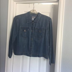 Soft Jean Shirt Jacket